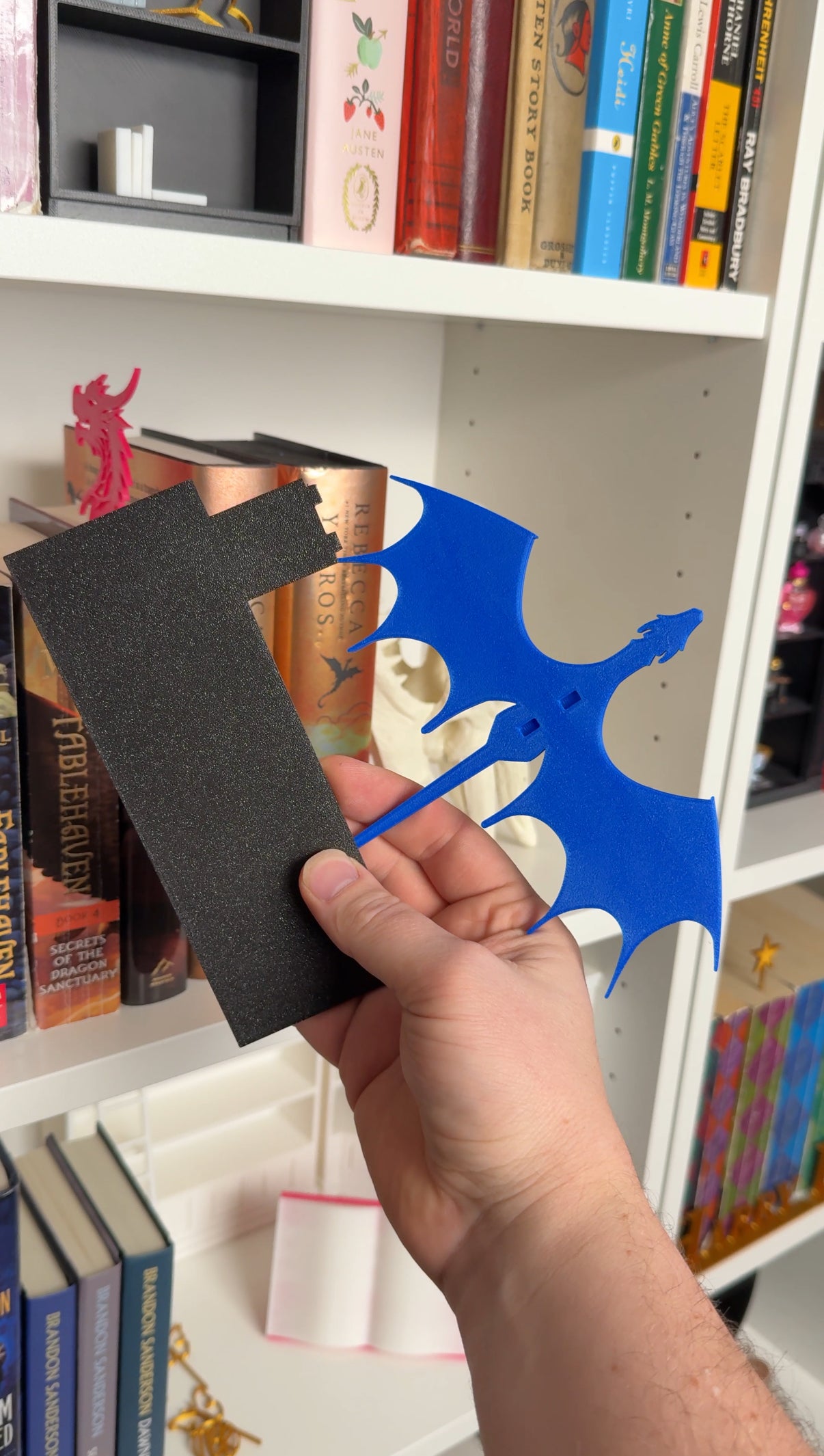 Book Insert | Fourth Wing Daggertail Dragon Book Insert