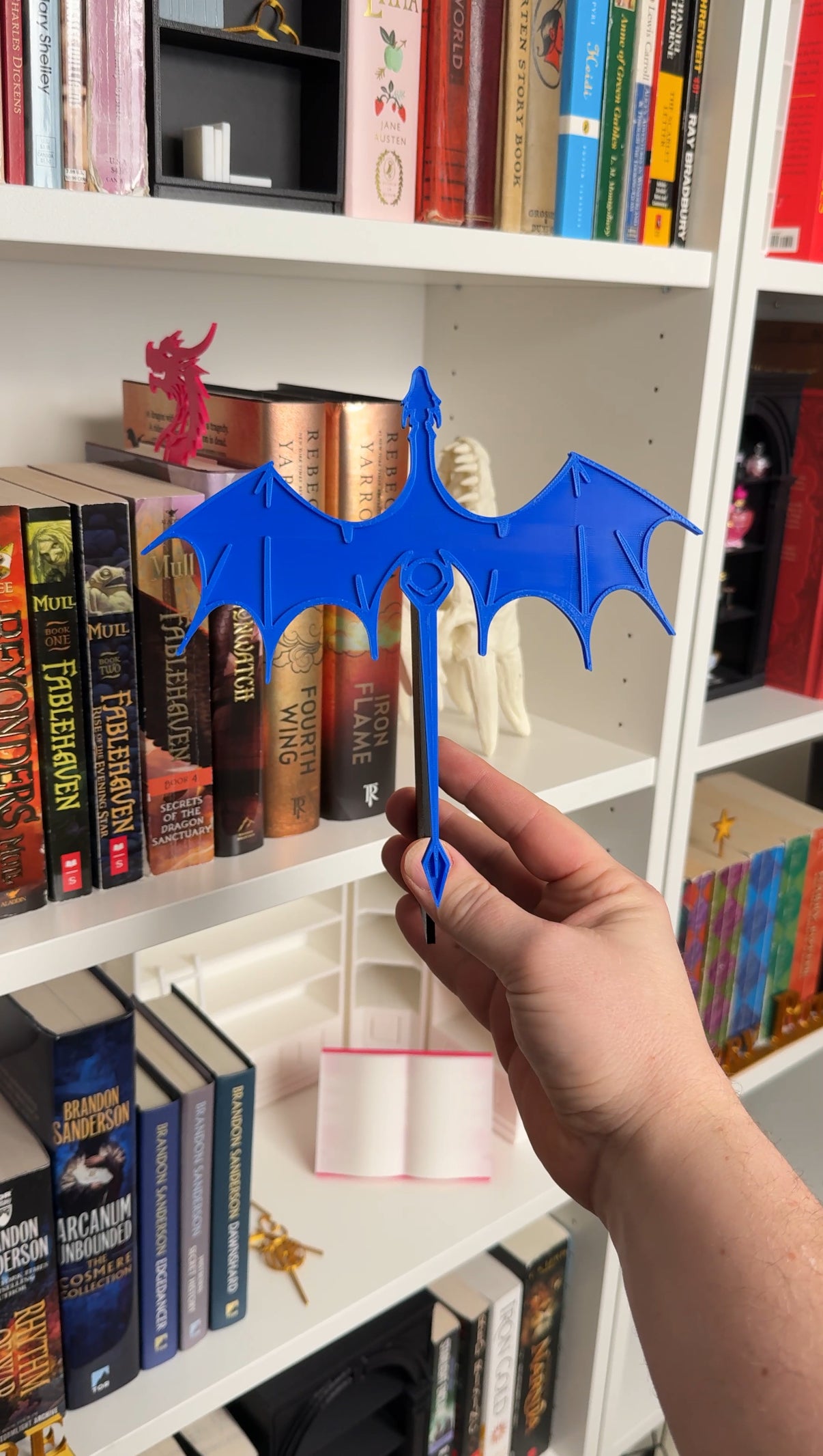 Book Insert | Fourth Wing Daggertail Dragon Book Insert