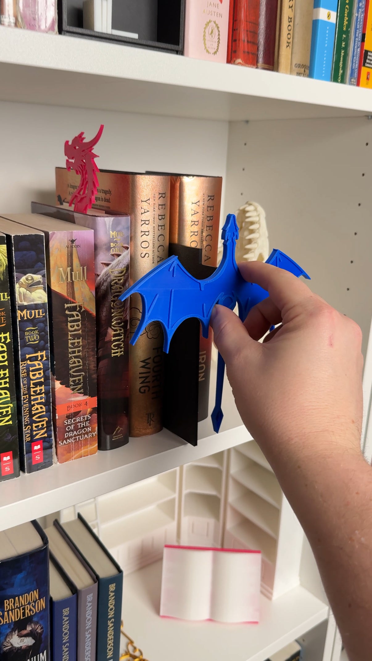 Book Insert | Fourth Wing Daggertail Dragon Book Insert