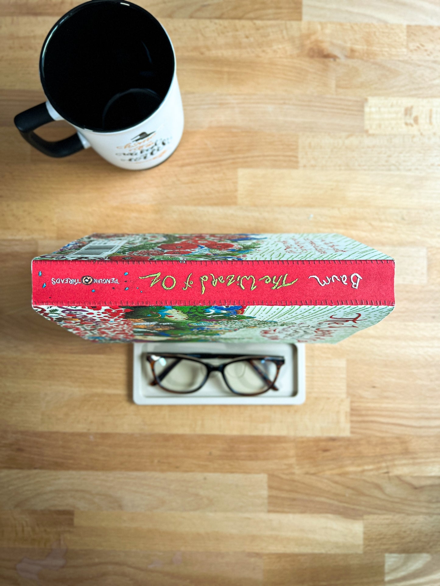 The Tabletop Bookstand: Glasses