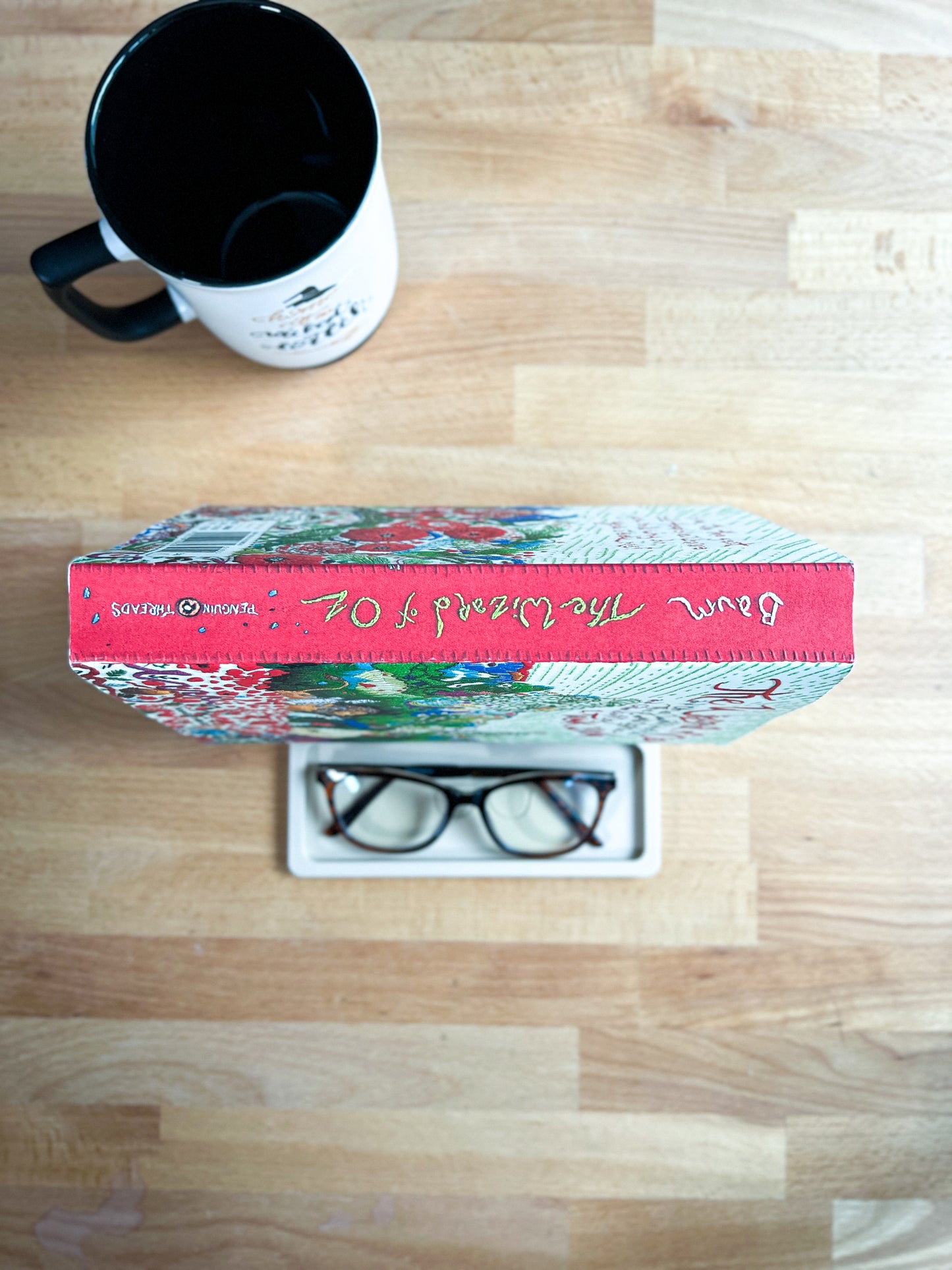 The Tabletop Bookstand: Glasses