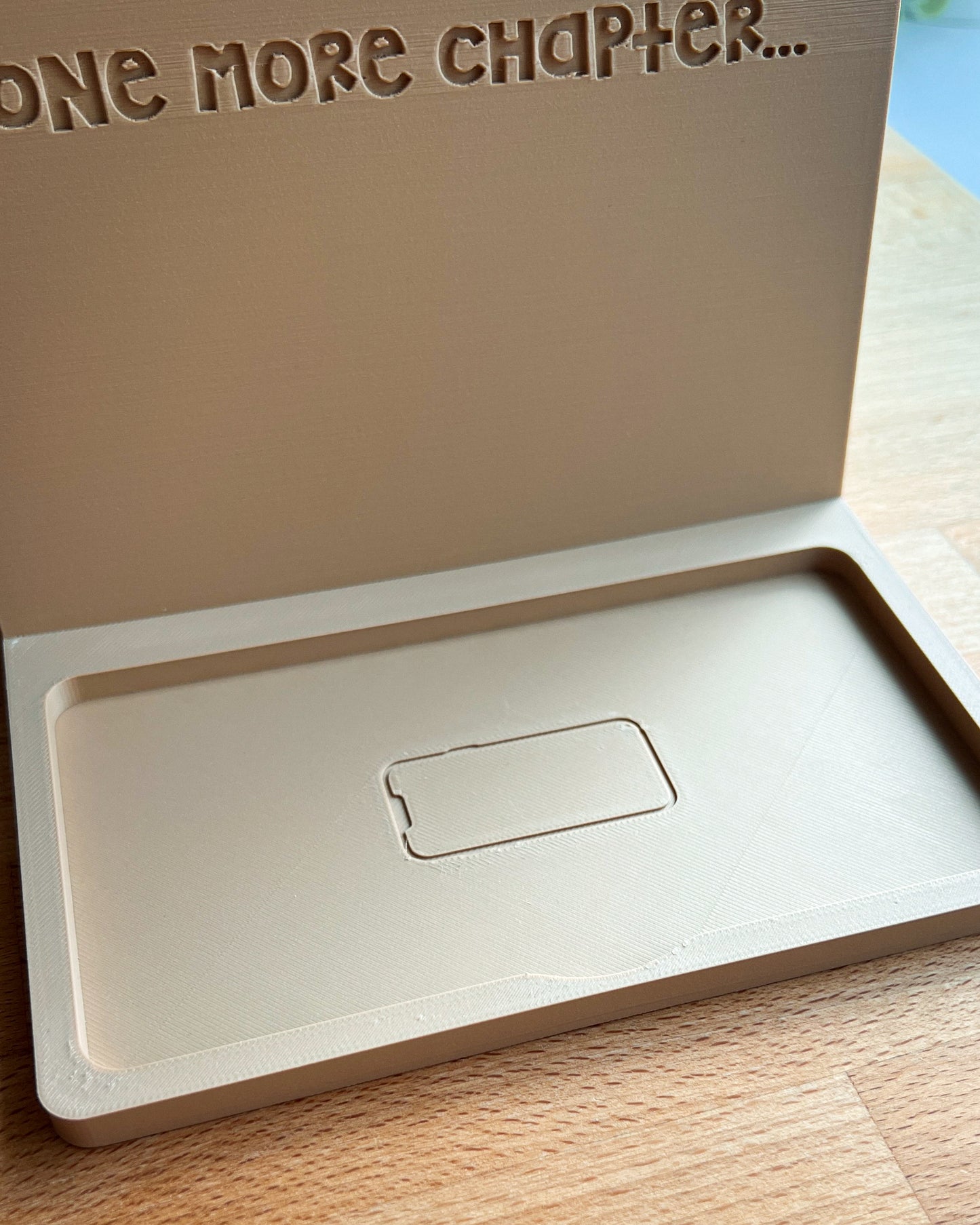 The Tabletop Bookstand: Phone Holder