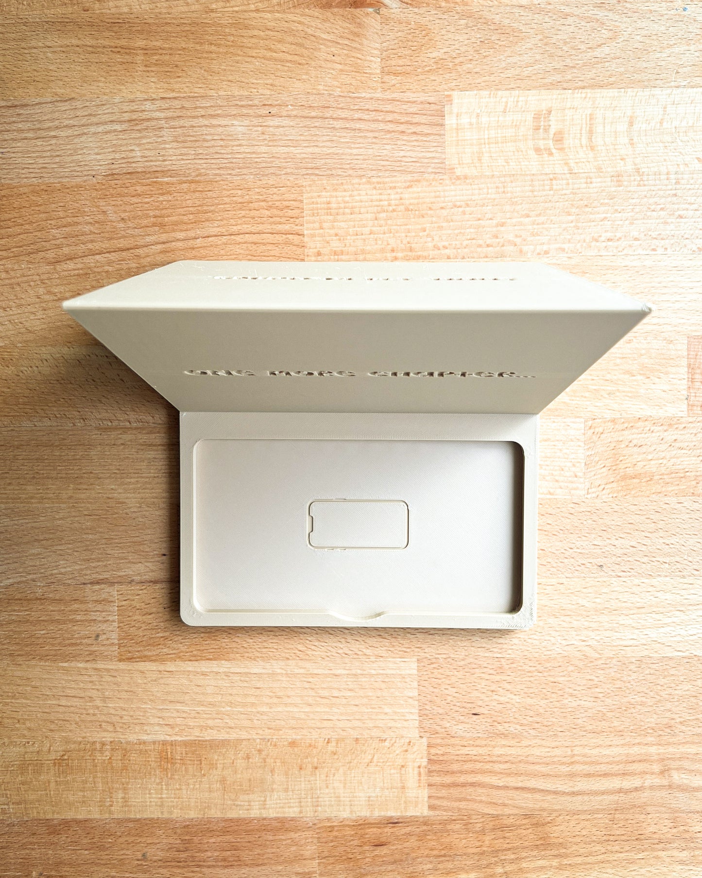 The Tabletop Bookstand: Phone Holder