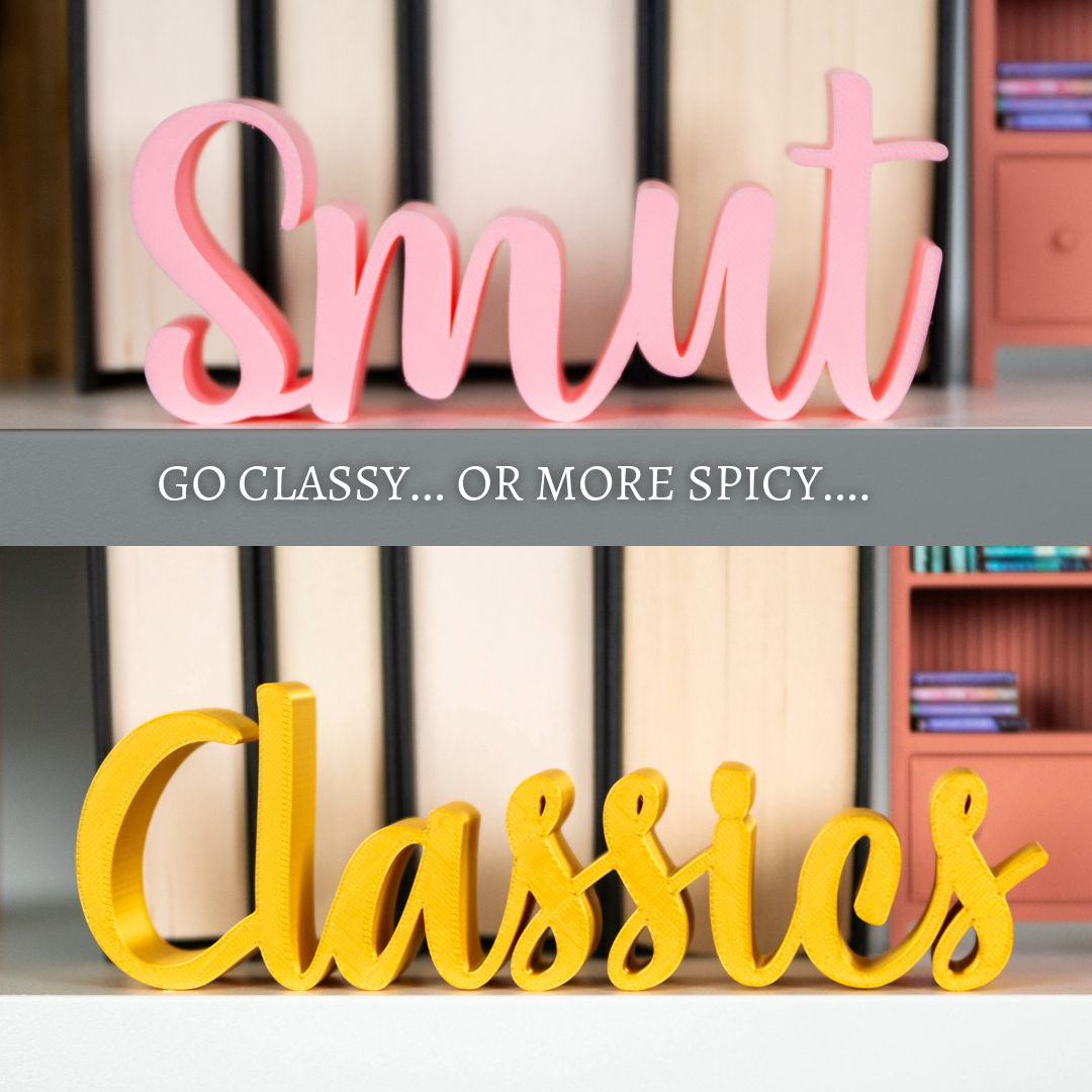 Genre Sign | "Smut" Library Genre Sign