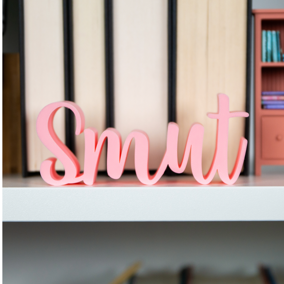 Genre Sign | "Smut" Library Genre Sign