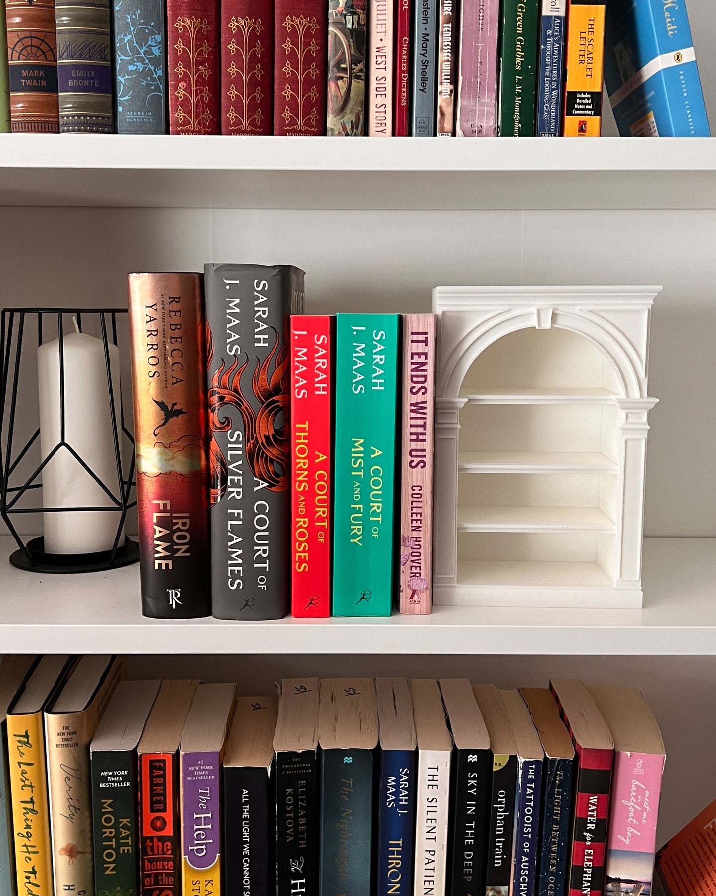 8.5" Elegant Bookshelf Bookend