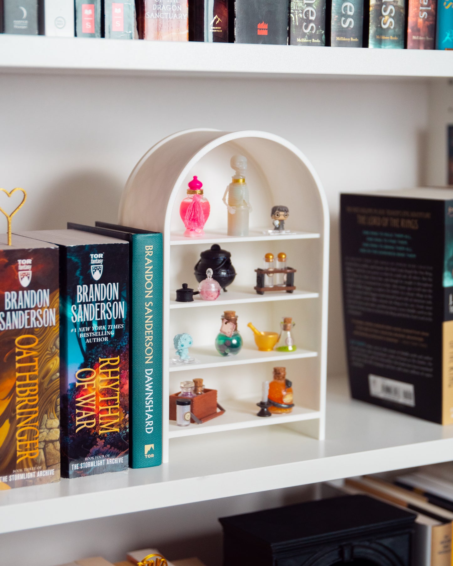 Arched Bookshelf Bookend