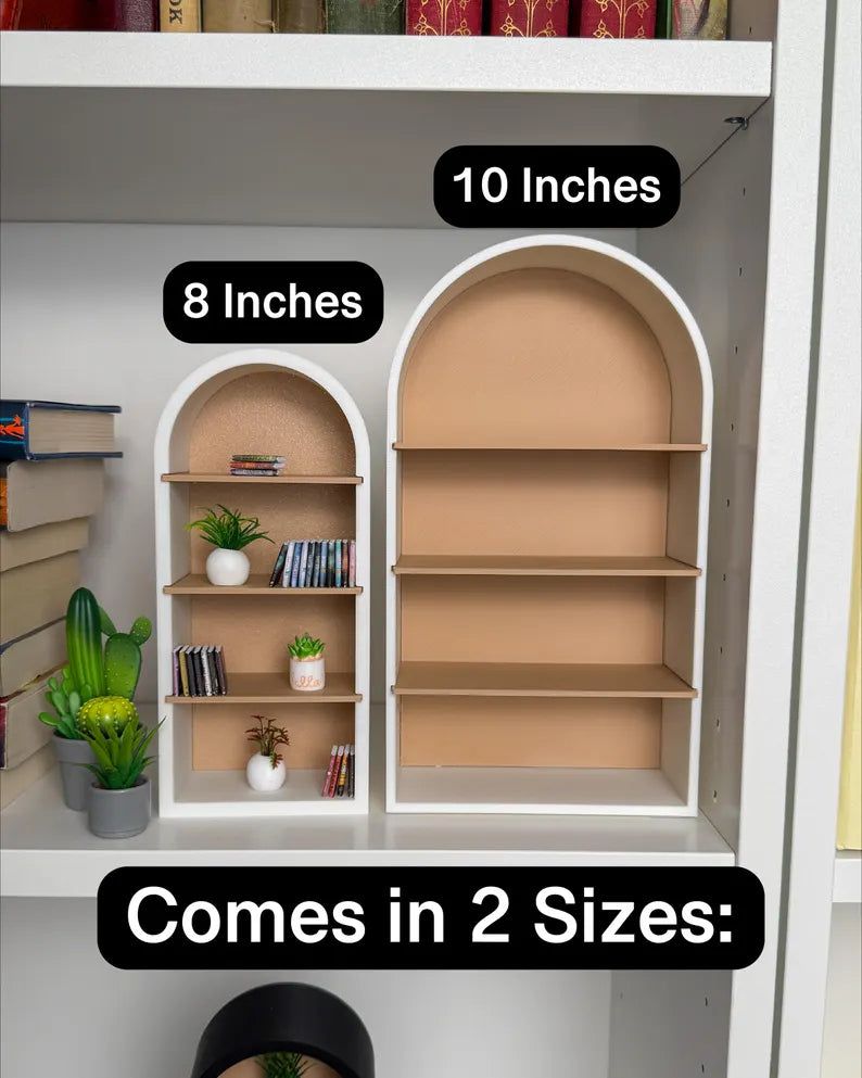 Bookend | Dual Color Arched Bookshelf Bookend