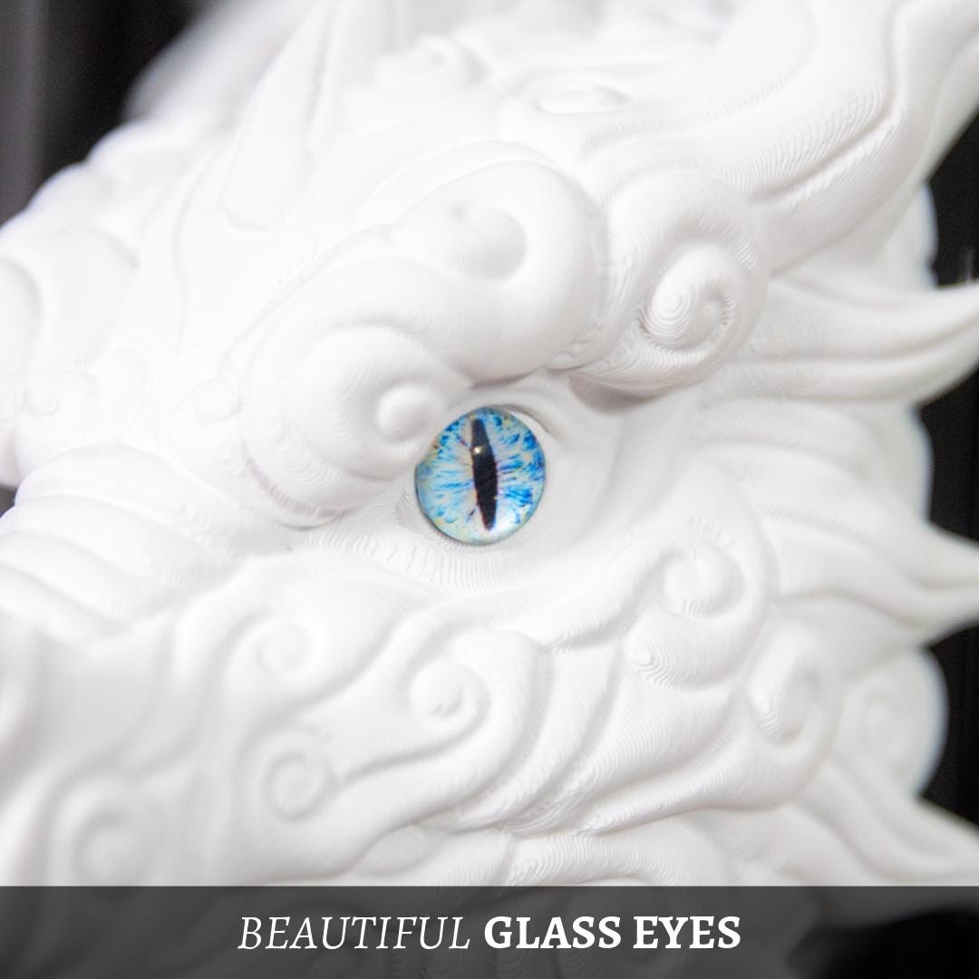 Cloud Dragon Book Nook, 3D Printed Fantasy Shelf Insert, Mythical Bookshelf Decor